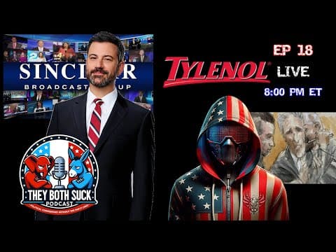 They Both Suck Podcast Episode 18 Media Puppet Shows, Pen Stabbings, and Tylenol Rebellions