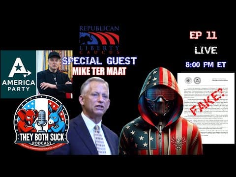 THEY BOTH SUCK PODCAST - EPISODE 11 - SPECIAL GUEST: Mike ter Maat (RLC)